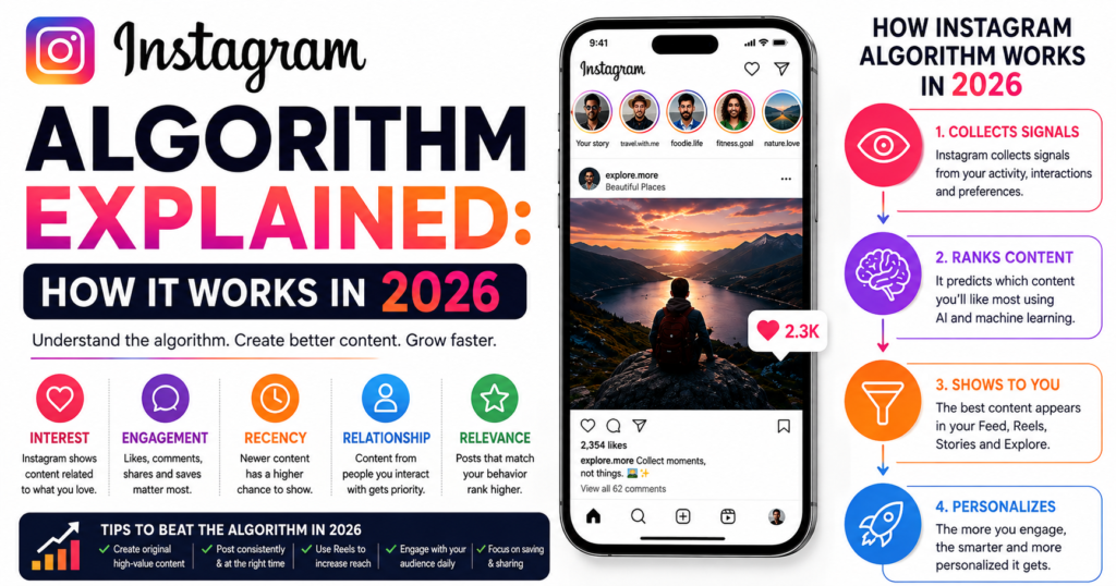 Instagram Algorithm Explained: How It Works in 2026